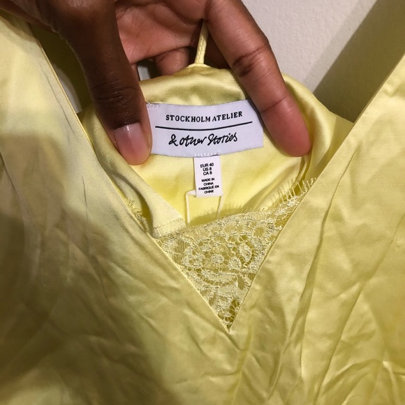 nwt &/and other stories satin slip dress - Picture 12 of 13